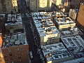 First snow on the rooftops